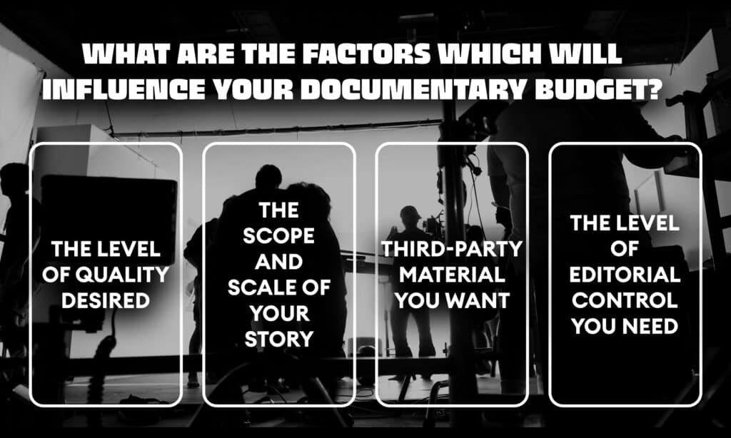 What Are the Factors Which Will Influence Your Documentary Budget? | Sujo Twenty-Two