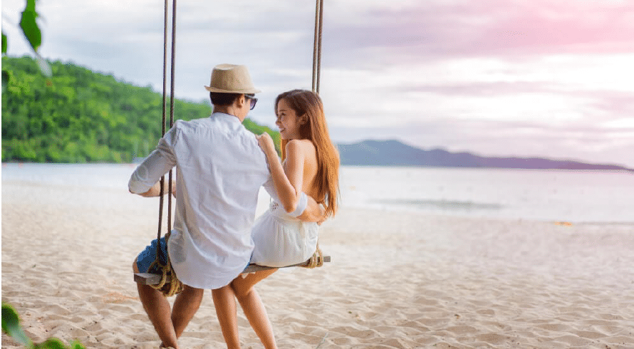A couple enjoying their honeymoon | SUJO TWENTY-TWO